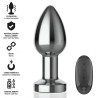 Intense - Plug Anal 10 Vibrations Métal Avec Télécommande M